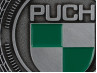 Badge / Emblem Puch logo Silber mit Emaillen RealMetal thumb extra